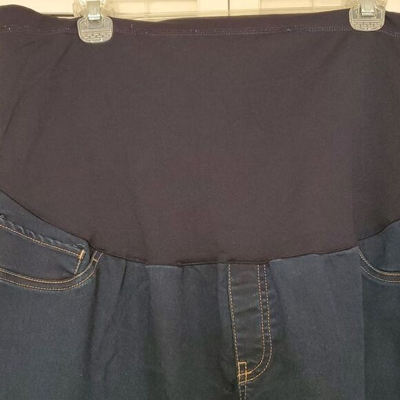 Liz Lange Dark Blue Maternity Jeans - Picture 2 of 10